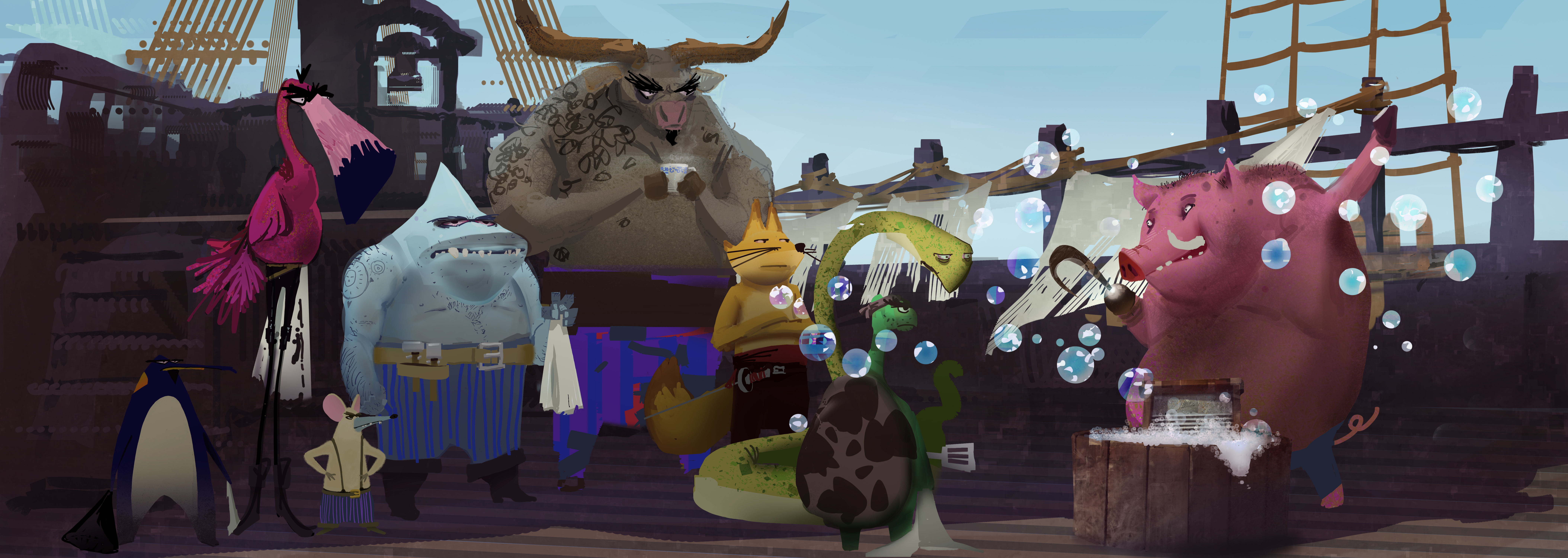 Pirates animation still